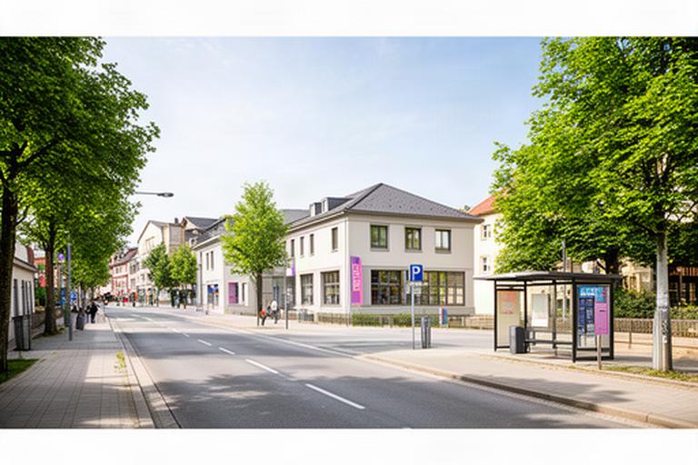 Helle Straße in Witten mit regionalem Bildungsstandort und guter Verkehrsanbindung